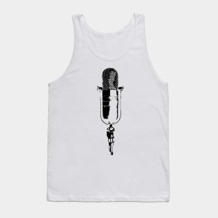 hip hop microphone Tank Top